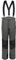 BenBoy Damen Skihose Schneehose Wasserdicht Warm Gefüttert Abnehmbaren Softshellhose Hosenträgerhose mit Verstellbarer Latzhose Outdoorhose Winddicht Snowboardhose Winter HXK7331W-Grey-L