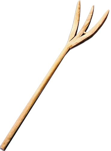 FADEDA Heugabel/Höhe:7 cm/handbemalt/detailgetreue Krippen Figuren - Weihnachten Tisch Dekoration Krippe Zubehör