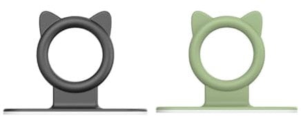 ARFUKA Silicone Cat Design Toilet Seat & Lid Lifter Hygienic Non-Touch Handle Bathroom Accessories for Home, Office & Hotel Pack of 2