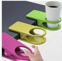 Marjoramy Plastikbecher Halter Klammer Halterung,Getränkespeicher Rack,TischHalter,Leichter Becherhalter Verwendet für Züge,Schlafsäle,Wohnzimmer,Klassenzimmer,Büros,Züge