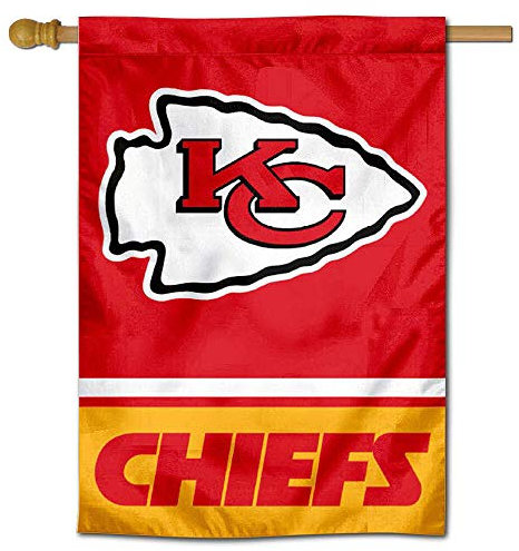 WinCraft KC Chiefs zweiseitige Hausflagge
