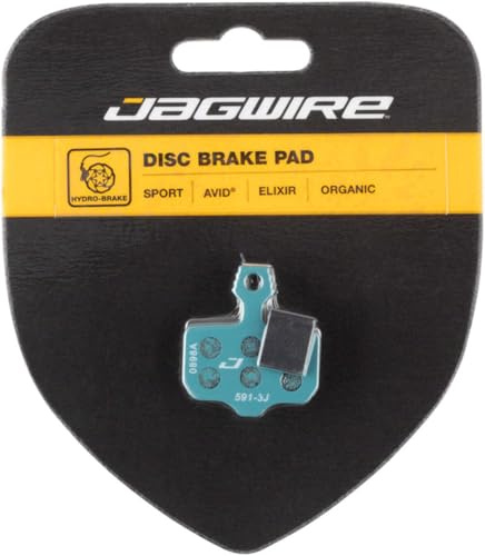 Jagwire Sport Organic Disc Brake Pad - Avid (Elixir), Blue