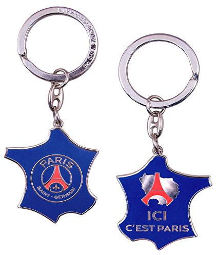 PSG - Porte-Clés Paris Saint-Germain 'Ici c'est Paris' Officiel - Métal