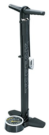 Topeak Joeblow Ace Dx Standpumpe 260 psi/18 bar mit Smarthead Dx1 (Vollmetall-Pumpenkopf)