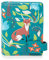 SHAGWEAR Portemonnaie Geldbörse Damen Geldbeutel Mädchen | Bifold Mehrfarbig Portmonee Designs - (Füchse im Wald Petrol/Forest Foxes)