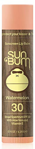 Sun Bum Sunscreen Baume à lèvres SPF 30, .15oz Stick, Lip Sunscreen, Paraben Free