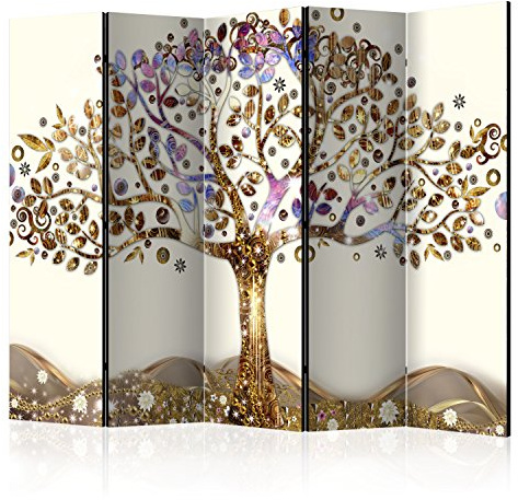 Biombo B&D XXL Paravent décoratif pour la maison XXL: 5 x 172x45 - Impresion ambos lados #02