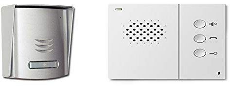 Avidsen Interphone Blanc avec unité extérieure