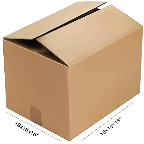 10 x 18x18x18 Cardboard Boxes Large House Moving Storage Packing Boxes