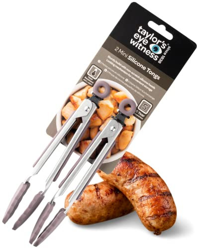 Utensilios de cocina, colores variados Mini Tong Set frutas del bosque