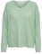 ONLY Damen ONLCAMILLA V-Neck L/S Strickpullover KNT 15204588, Ether/Detail:Melange,XS