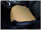 BREMER SITZBEZÜGE Sitzauflage Kunstleder Textilleder kompatibel mit VW Polo 9N Sitzkissen in Kunstleder Beige OT405