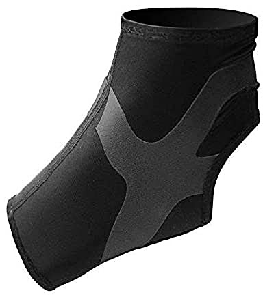 Antar AT53041 LR Sprunggelenk Bandage mit Tapes für Rechtes Bein, Große, schwarz, 40 g