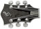 Lkmy Herren-Gürtelschnalle, 3D-Gitarren-Gürtelschnalle, Western-Cowboy-Musik, Vintage-Gürtelschnalle, cooles Jeans-Accessoire für Männer und Frauen, Vatertag, Weihnachten, Geburtstagsgeschenk, Schwarz