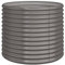vidaXL Jardinière de Jardin Pot à Fleurs Boîte à Plantes Lit Surélevé Patio Terrasse Extérieur Acier Enduit de Poudre 80x80x68 cm Gris