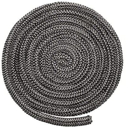 ZYNCUE Joint de porte de poêle noir en fibre de verre pour poêle à bois 300 cm x 12 mm
