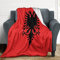 Albanien Flanell-Bettdecke, Albanien-Flagge, weich, warm, flauschig, Plüsch-Überwurf, Decke für Sofa, Stuhl, Wohnzimmer, Schlafzimmer, Büro, Reisen, 152,4 x 203,2 cm