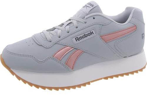 Reebok Baskets Glide Ripple Double pour femme, Gris froid 2/Or rose/Reebok Gum 7, 35.5 EU