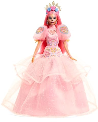Barbie 2023 Día De Muertos x Pink Magnolia Puppe Limited Edition, Mehrfarbig