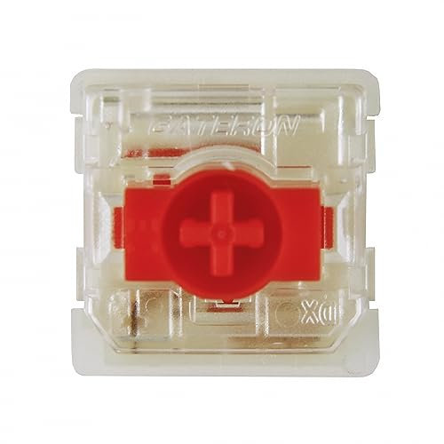 YMDK Gateron Low Profile Milky Switch v2 Rot Blau Braun Achse 3 Pin für Low Profile Switches Mechanische Tastatur K1 K7 NuPhy Air75