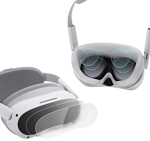 VR Brille Kopf Anti-Scratch Film Headwear HD Soft Panel Film Schutzzubehör für PICO 4