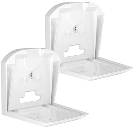 Feste Lautsprecher-Wandhalterung für Sonos Era 300 (weißes Paar)