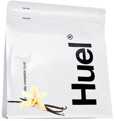 Huel Powder Vanilla 17 Mahlzeiten 1700g + Gratis Messlöffel