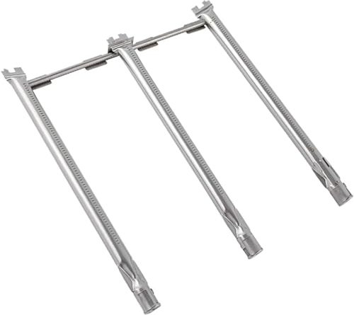 Nordic BBQ Store Spirit E-310 Grill Parts 69787 Bruciatori per Weber Spirit, Spirit II 300 E310 S-310 E-320 S-320 E-330 S-330 SP330, 68950 con Montaggio Frontale, Parti per Spirit 2 GS4