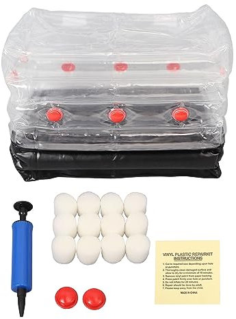 Bewinner Set di Allevamento Funghi, Scatola PVC Quadrata 18,1 X 9,4 X 11,0 Pollici con Porta Scarico per Coltivazione Champignon a Casa
