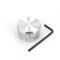 Solid Aluminum Alloy 30 x 17mm Volume Rotary Control 6mm Dia Potentiometer Cap Knob BIANMTSW(Oro)