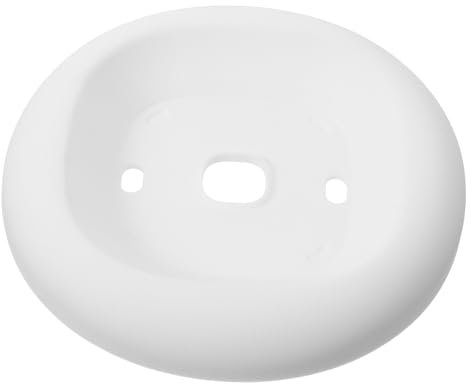 Angoily Wireless Thermostat Silicone Cover for Wall Plate Protector Easy Installation Sturdy Design for Smart Thermostat Silicone Finish