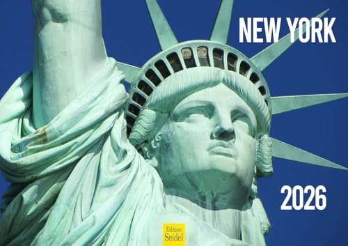 Edition Seidel Premium Kalender New York 2026 Format DIN A3 Wandkalender USA Amerika Big Apple Manhattan Empire State Building Metropole Skyline