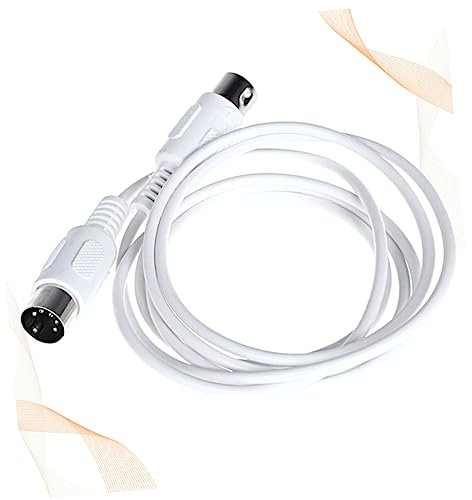 Yardwe 1.5m Pin Din Midi Cable Extension Midi Cables for Electronic Keyboard Cord