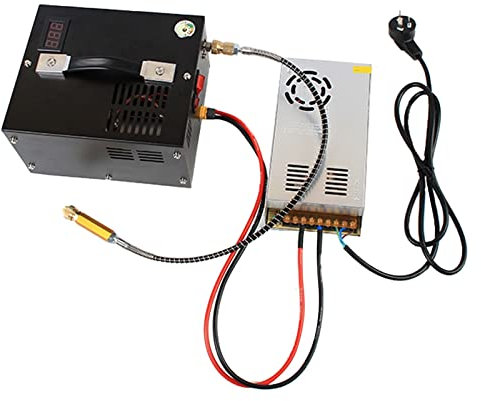Pompe de surpression, Pompe de compresseur d'air Carabine à air comprimé Pompe de voiture Compresseur 12 V 300bar Pompe submersible(2)