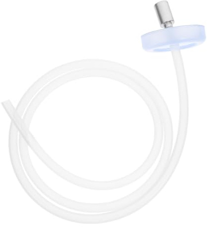 ARTSEWPLY Flexible Silicone Tubing Water Dispenser Hose with Stainless Steel Weighted Sinker Repair Accessory for Bottled Water Dispensers and Electric Pumps for Tea