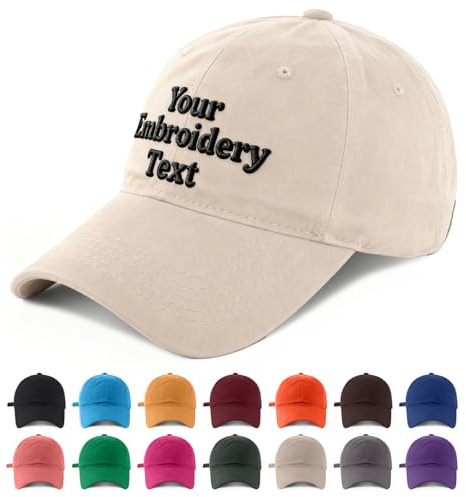 Cap Herren Mit Stickerei,Cap Personalisiert Mit Besticktem Text,Basecap Kappe Baseball Caps Cappy Für Herren Damen