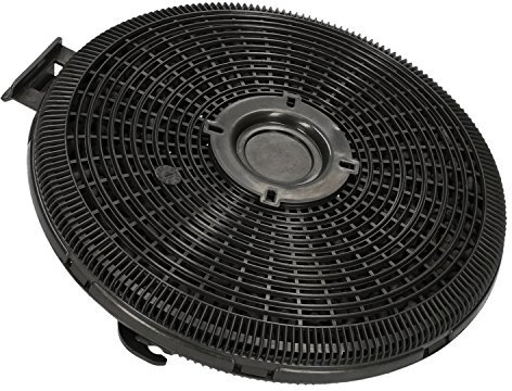?WESSPER® Campana extractora filtro para Teka DBB 90 inox (redonda, carbón)