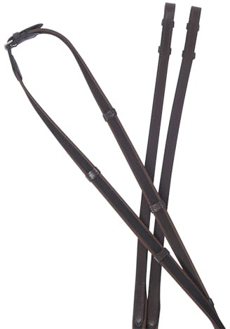 Collegiate Suregrip Reins IV, Brown, 5/8x54