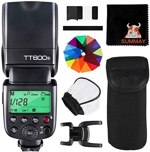 GODOX TT600S Kamera Blitzgerät GN60 Speedlite Blitz Kompatibel mit Sony Kameras mit MI Blitzschuh (TT600S)