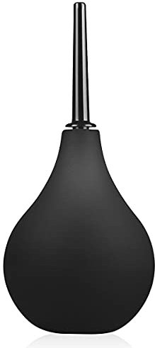 BUTTR Gleaming Jack Silicone Anal Shower (6,00 cm) Enema Bulb Anal Douche pour nettoyer vos zones intimes, Kit de lavement pour hommes et femmes, doux, confortable, flexible