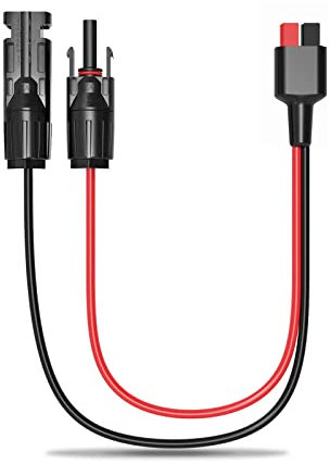 ALLPOWERS 16AWG Solar zu Anderson PowerPole Adapter Sonnenkollektor Kabel Verbinder-Kits für Tragbare Generatoren Energiespeicher RV