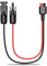 ALLPOWERS 16AWG Solar zu Anderson PowerPole Adapter Sonnenkollektor Kabel Verbinder-Kits für Tragbare Generatoren Energiespeicher RV