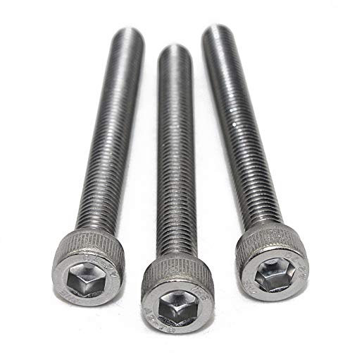 M6x95 - x10 Stück Feingewinde DIN 912 Edelstahl A2-70 Zylinderkopf Schraube DIN912.