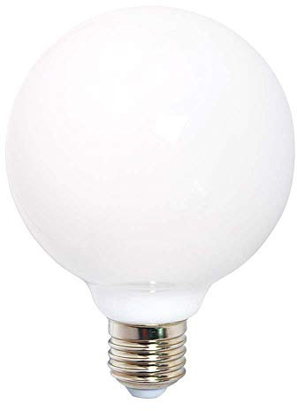 NCC-Licht LED Filament Leuchtmittel Globe G120 6W = 60W E27 opal matt 360° warmweiß 2700K