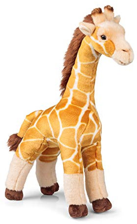 Animigos Plüschtier Giraffe, Stofftier im realistischen Design, kuschelig weich, ca. 44 cm groß