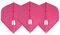 1 SET L STYLE CHAMPAGNE DART FLIGHTS STANDARD HOT PINK