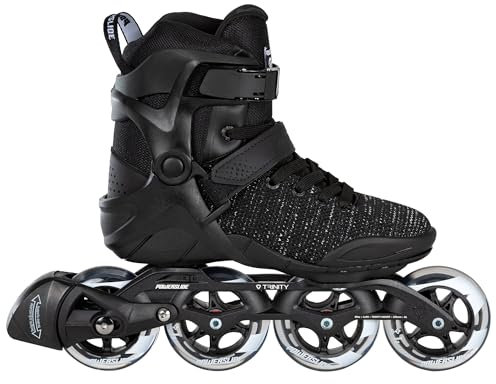 Powerslide Inline Skate Phuzion Xenon Black 90, für Fitness, für Damen und Herren