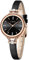 CIVO Montre Femme Noir Slim Ultra Cuir Etanche Bracelet à Quartz Analogique