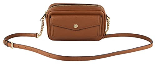 Michael Kors Signature Logo Jet Set Chain Pocket Crossbody Camera Bag Luggage mk