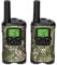 Alecto FR-115 - Set von Zwei Walkie Talkies - Reichweite bis zu 7 Kilometer - 8 Kanäle - integrierte Taschenlampe - beleuchtetes Display - Camouflage